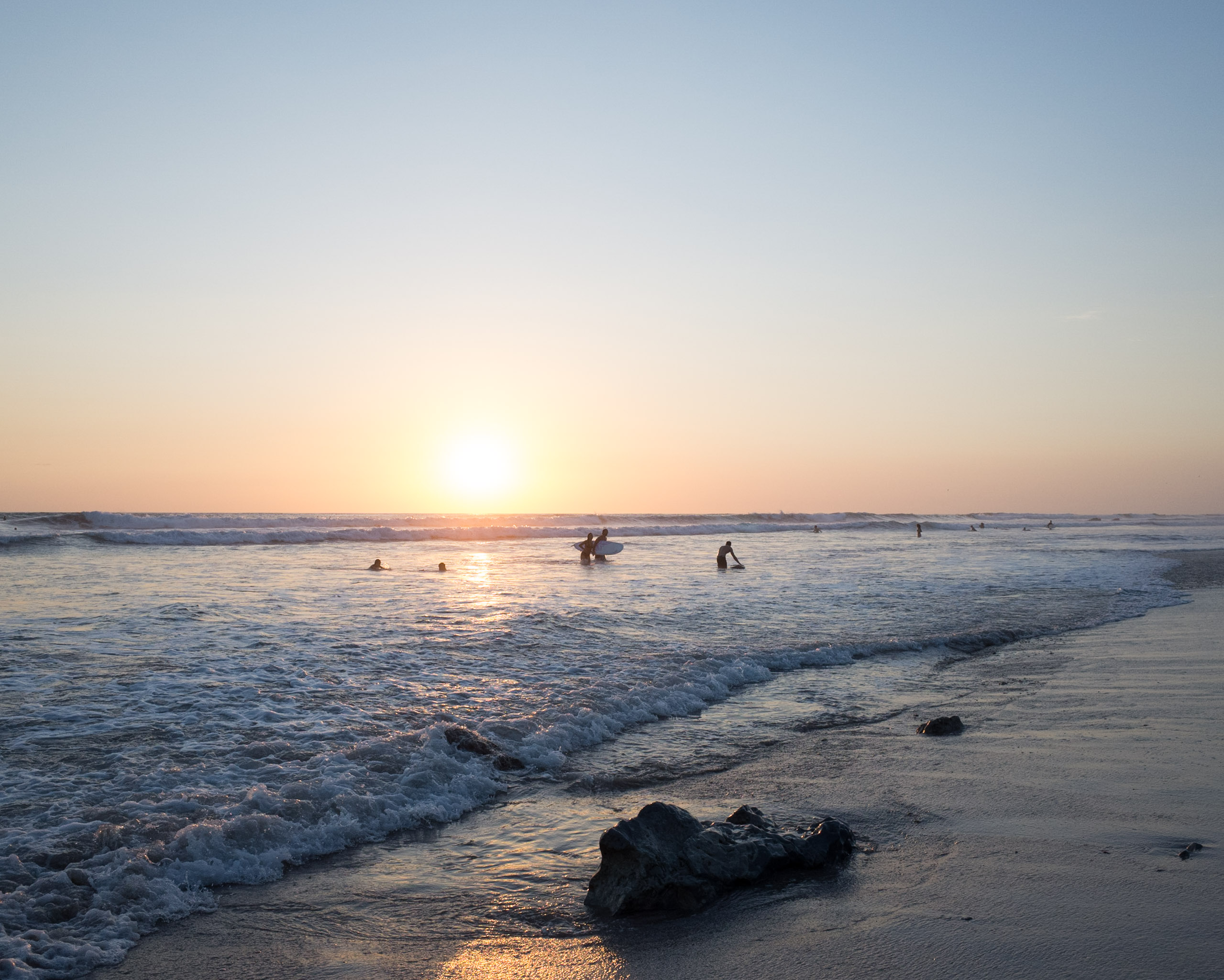 Costa Rican Beach near Santa Teresa